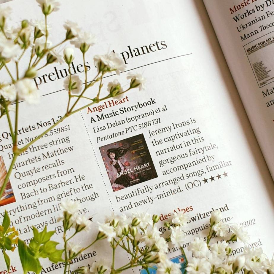 BBC Music Magazine: Album Review – Angel Heart, a music&nbsp;storybook